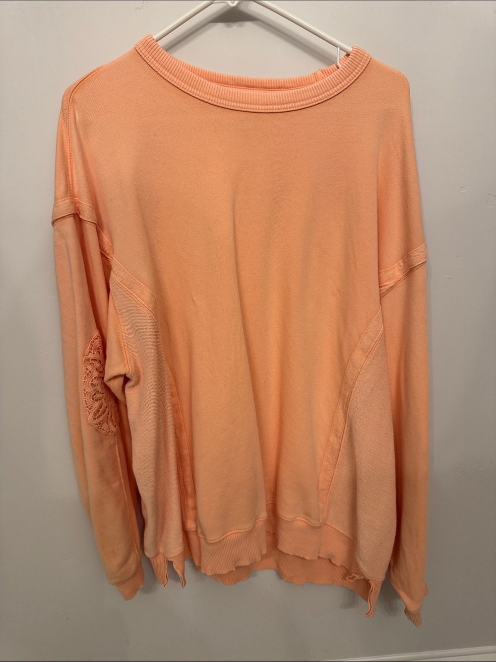 aerie Peach Pullover Sweatshirt